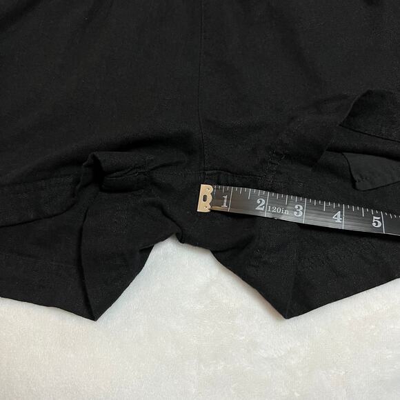 Old Navy Comfort High Waisted Linen Blend Shorts Size X-Small Summer Casual - Picture 9 of 9